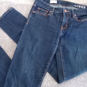 Gap 1969 Always Skinny Women's Blue Jeans Size 27r